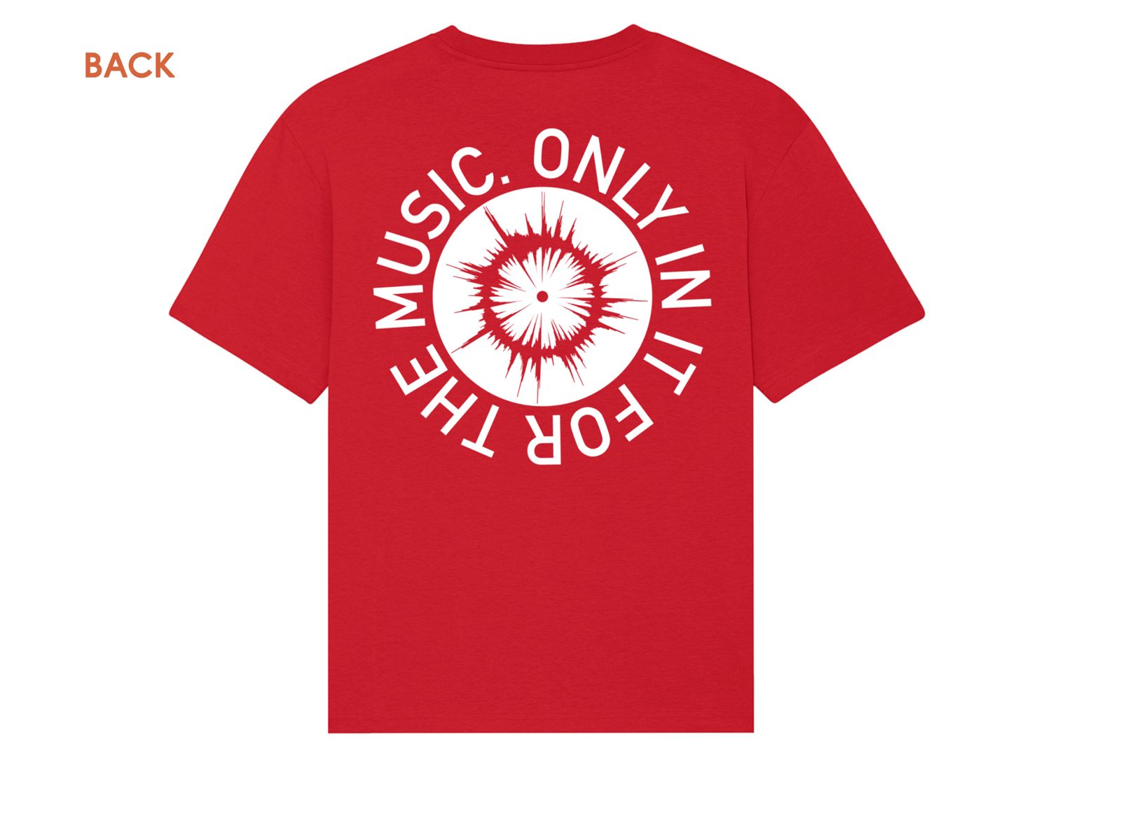 Only In It For The Music Tee, photo 3